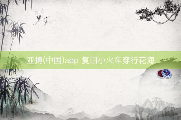 亚搏(中国)app 复旧小火车穿行花海